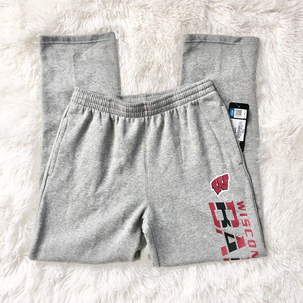 🆕New with tags WISCONSIN BADGERS NCAA Sweatpants